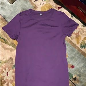 Purple shirt